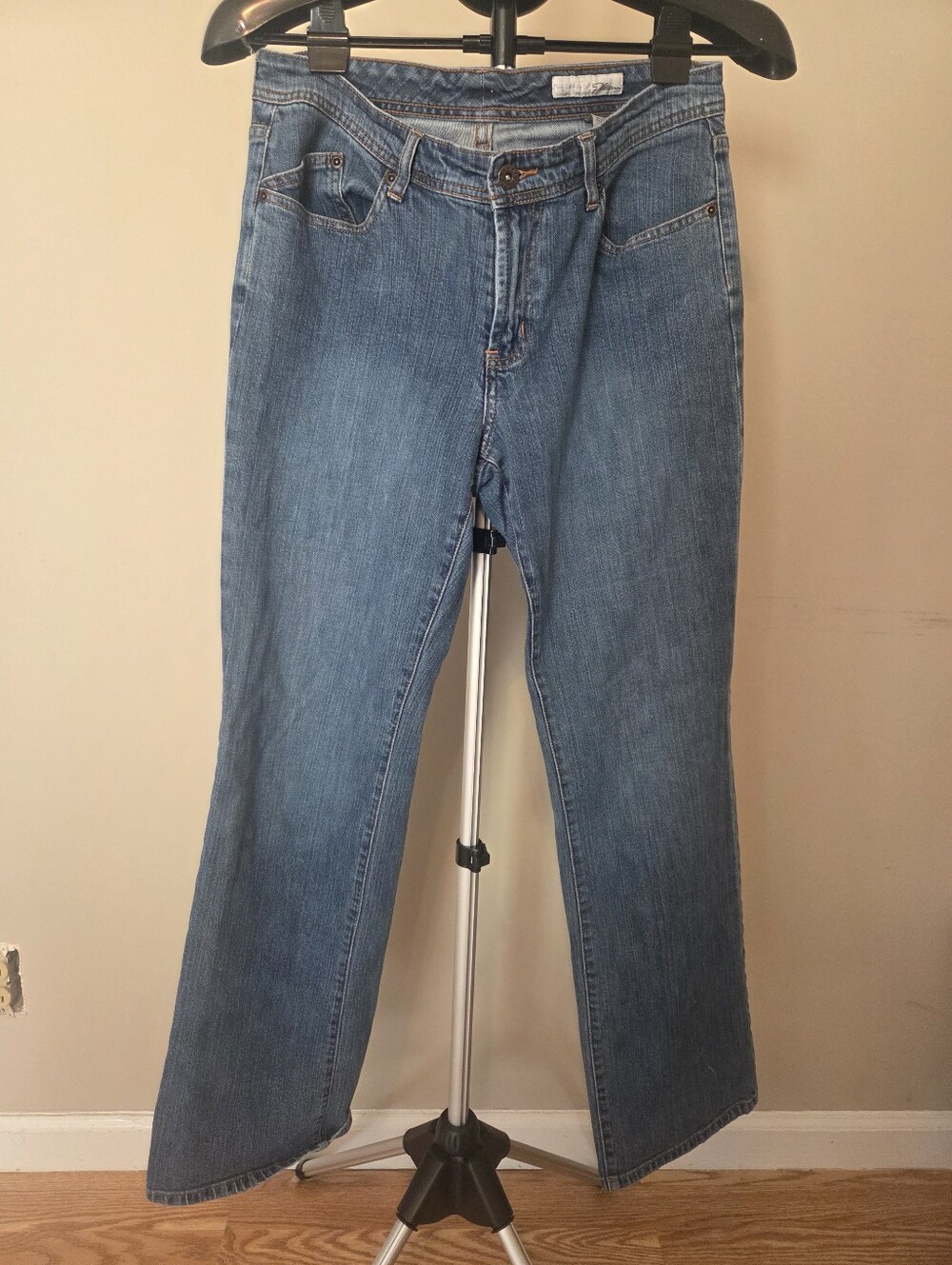 Chicos Platimun Line Womens Blue Denim Jeans Size 1 US Size 8